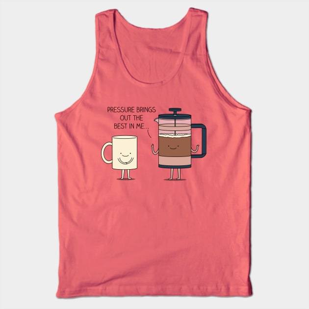 Coffee brewing Tank Top by milkyprint